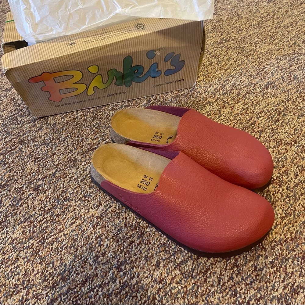 Red Provence Birkenstocks